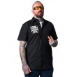 Dragstrip Clothing Mens Work Shirt FTW Hot Rod Print